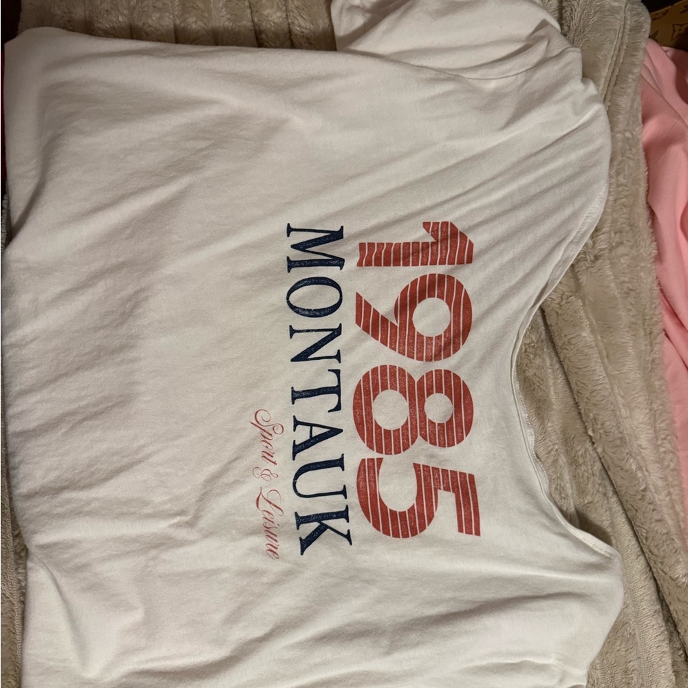 1985 Montauk White Sweatshirt